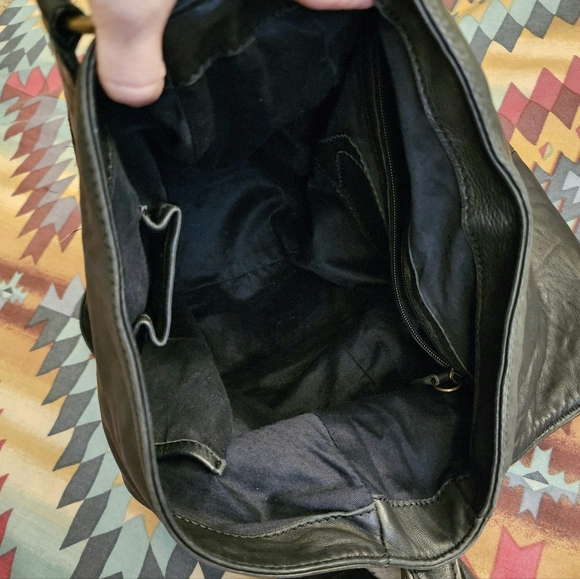 Old Gringo Black Leather Crossbody Messenger Bag - Picture 11 of 13